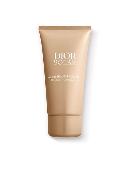 Dior Solar Gelée Autobronzante: zelfbruiner gezicht & lichaam